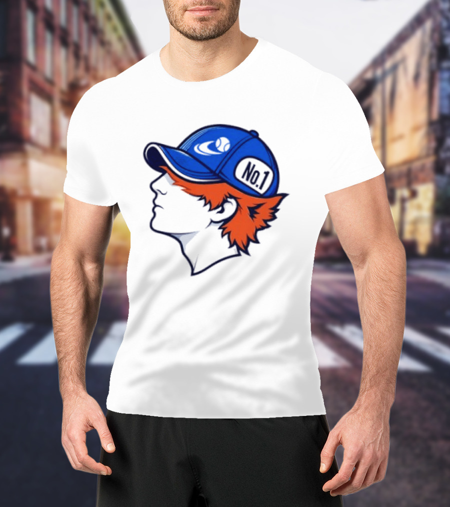 Jannik Sinner No 1 Fox Tennis ATP Player Iconic Cap T-Shirt