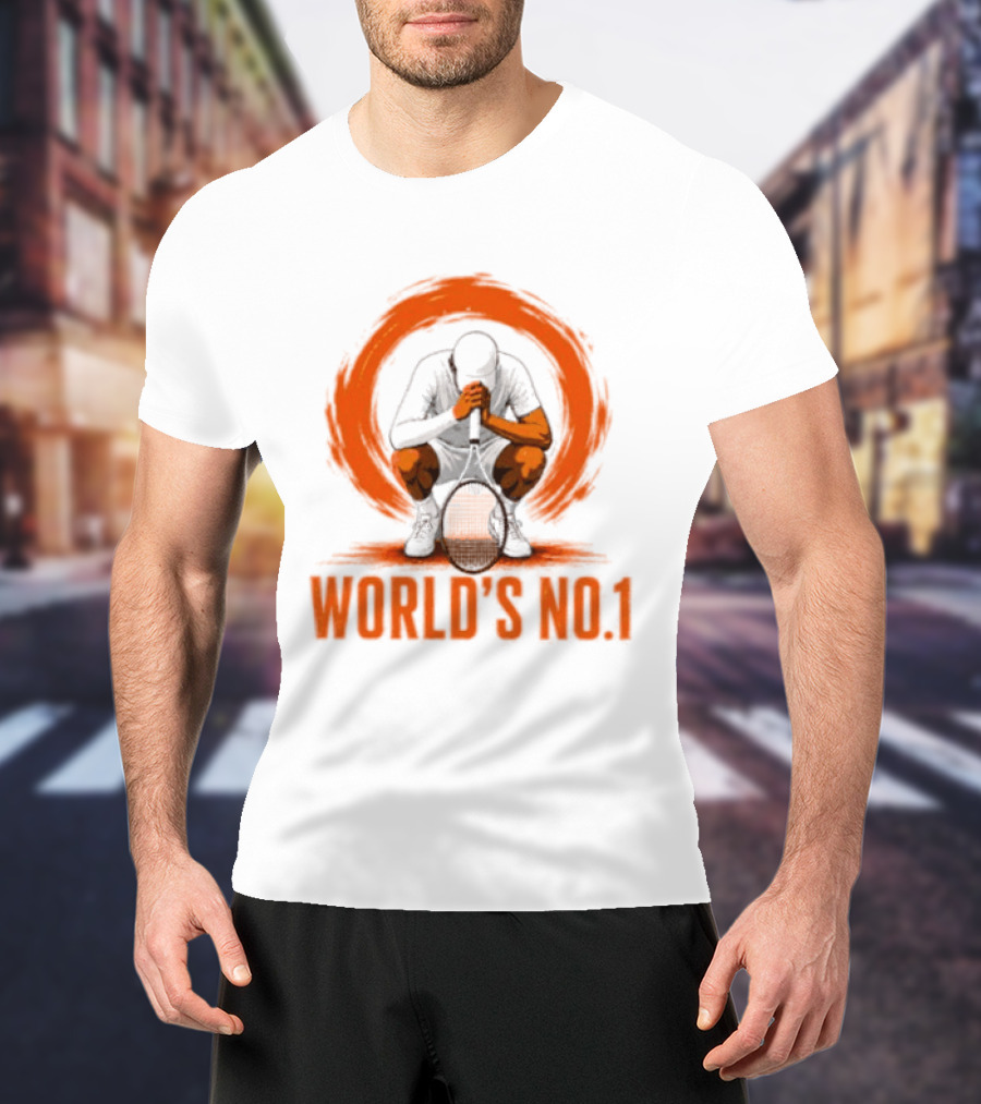 Jannik Sinner World's No 1 Tennis Champion T-Shirt