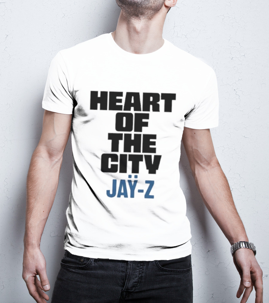 Heart Of The City Jay Z Hip Hop Rap Music T-Shirt