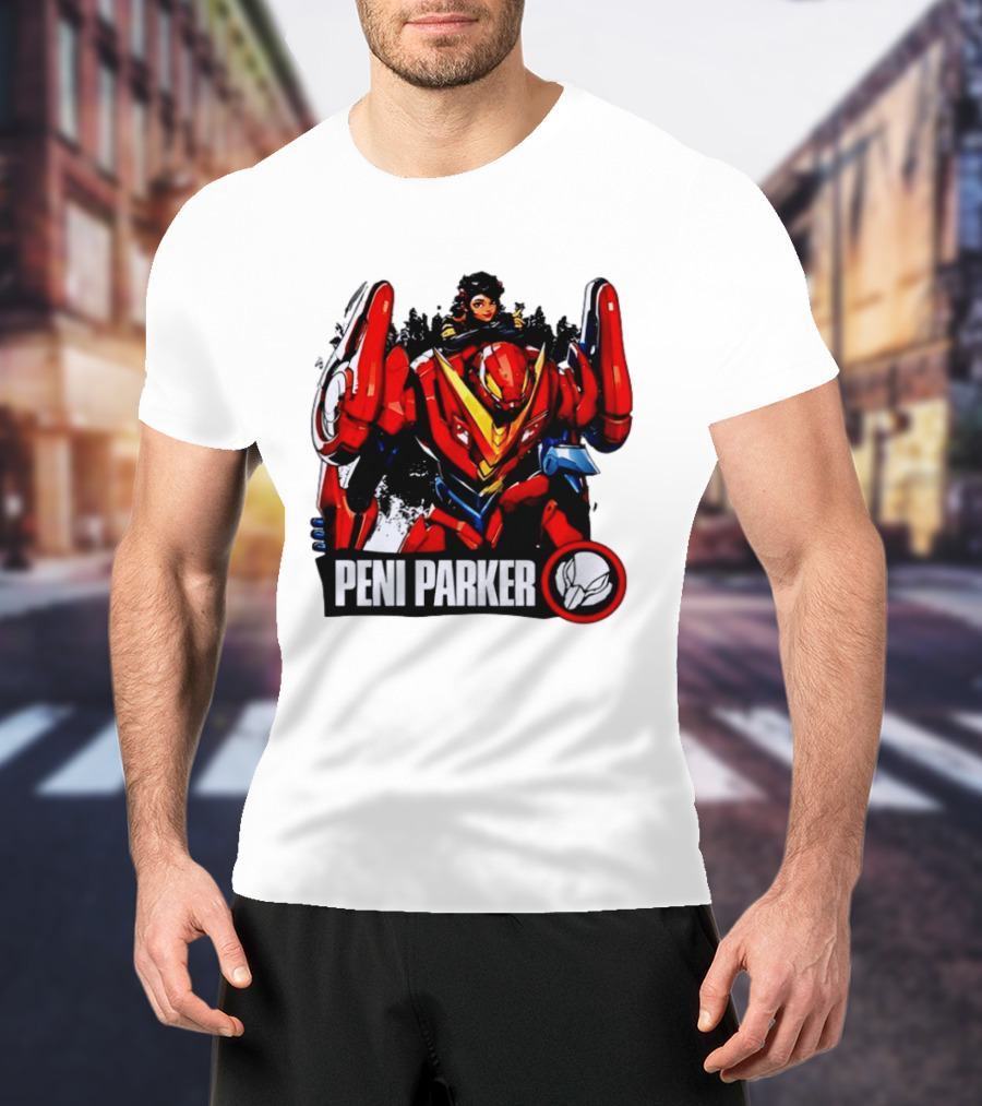 Peni Parker SP//dr Mech Anime Robot T-Shirt