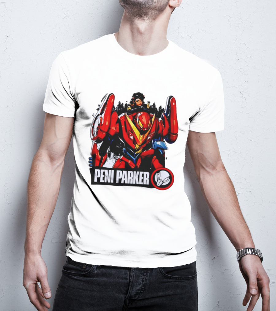 Peni Parker SP//dr Mech Anime Robot T-Shirt