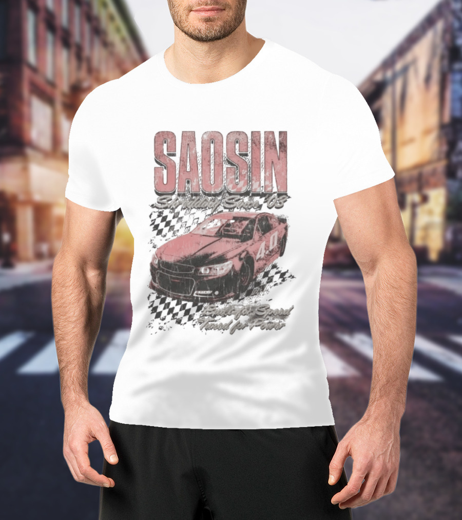 Saosin Built For Speed Turned For Power Shredding Since 2003 T-Shirt