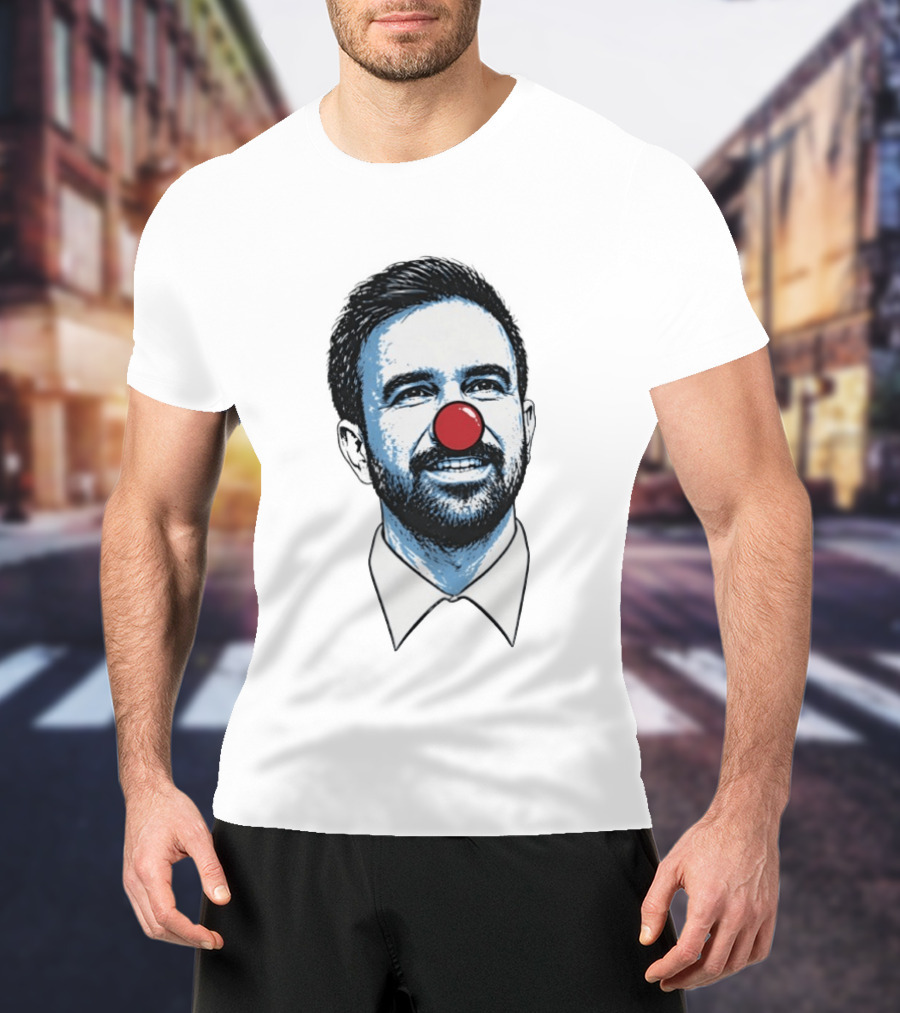 Zohran Mamdani Clown Red Nose New York State Assembly T-Shirt