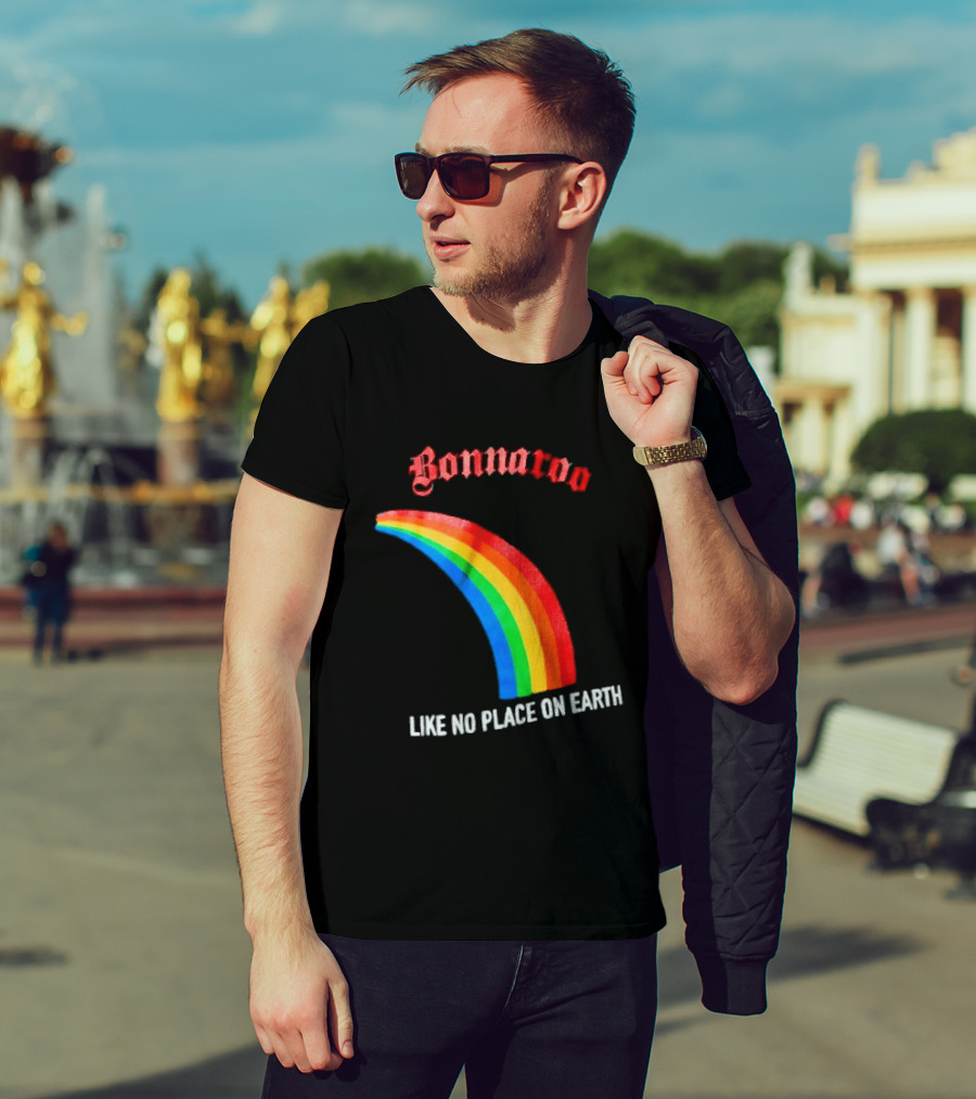Bonnaroo Rainbow Like No Place On Earth Music Festival T-Shirt