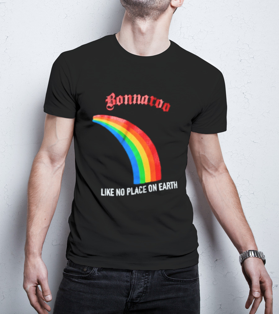 Bonnaroo Rainbow Like No Place On Earth Music Festival T-Shirt