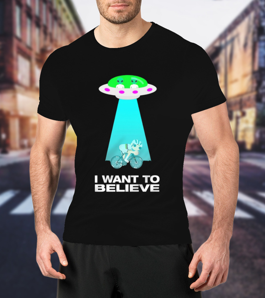 Colnago Cyclist UFO I Want To Believe Cycling T-Shirt