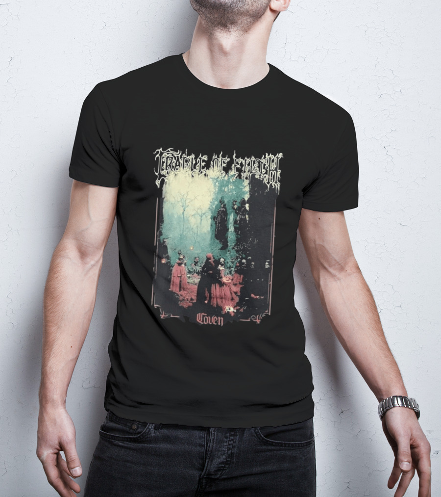 Cradle Of Filth Coven Gothic Gathering Under Moonlit Trees T-Shirt