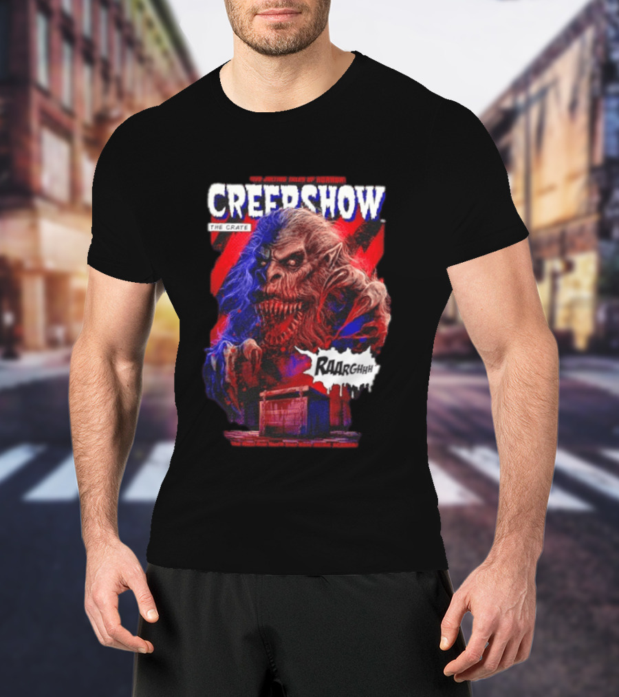 Creepshow The Crate Horror Demon RAARGHH Tales T-Shirt