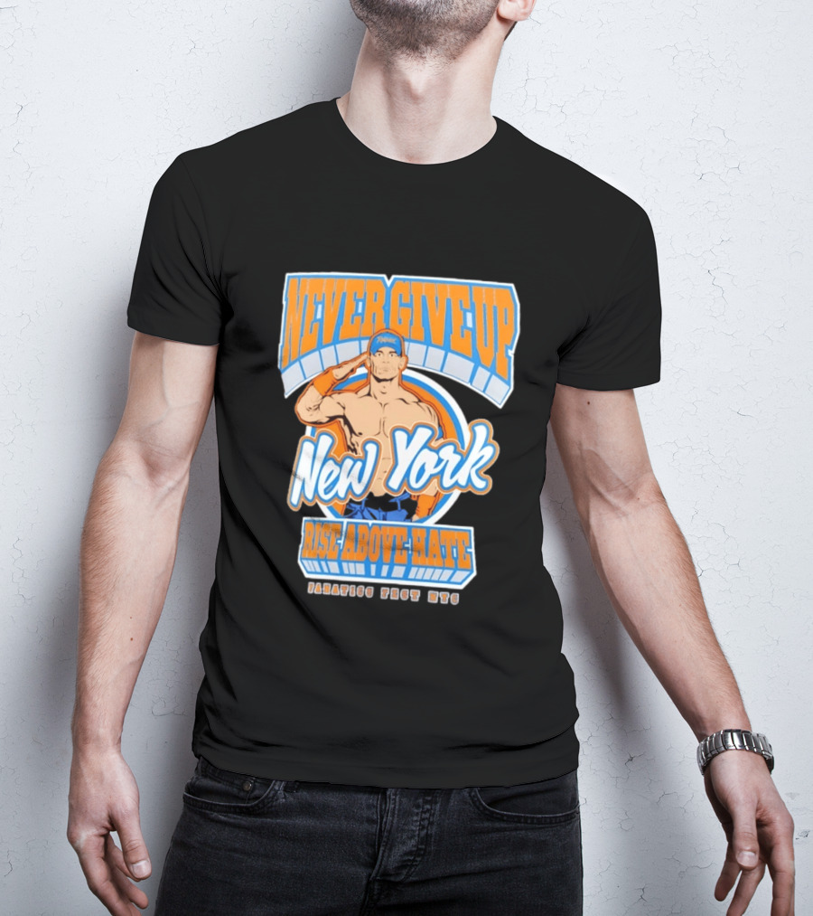 Never Give Up Rise Above Hate New York Manhasset Fest 2026 T-Shirt