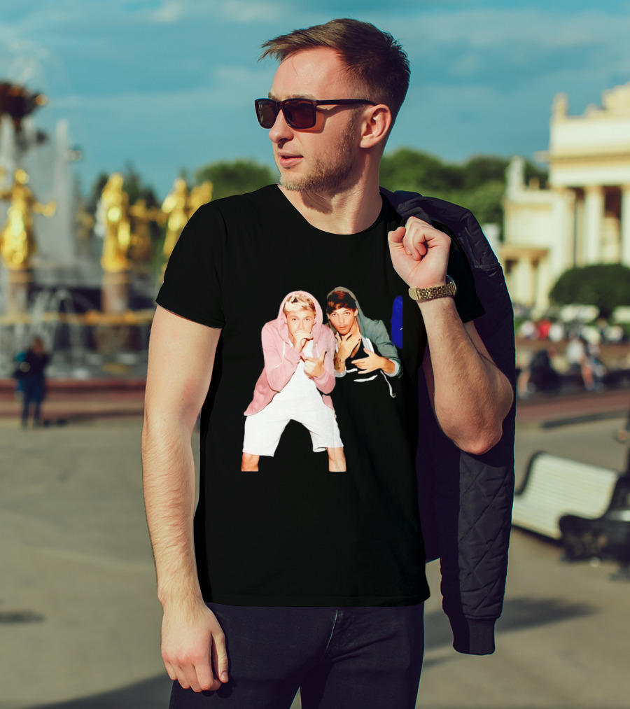 Niall Horan Louis Tomlinson One Direction Pose T-Shirt