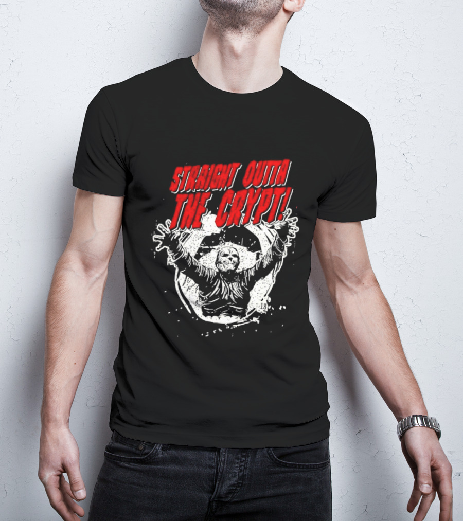 Straight Outta The Crypt Horror Zombie T-Shirt