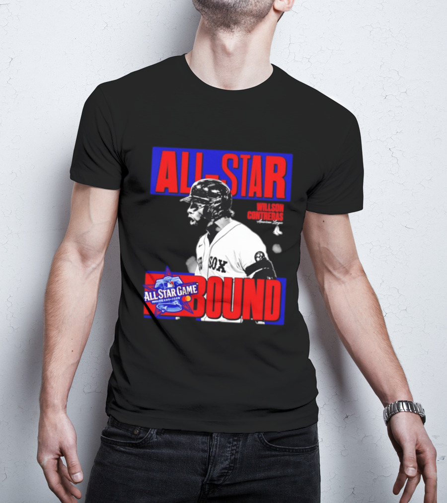All Star Bound 2024 Willson Contreras Texas American League T-Shirt