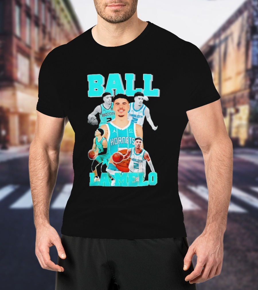 LaMelo Ball Hornets Buzz City Charlotte NBA T-Shirt