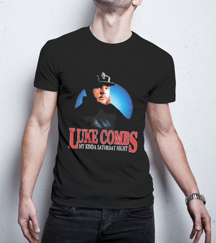 Luke Combs My Kinda Saturday Night Tour UK EU Pop Up London Dublin Edinburgh T-Shirt