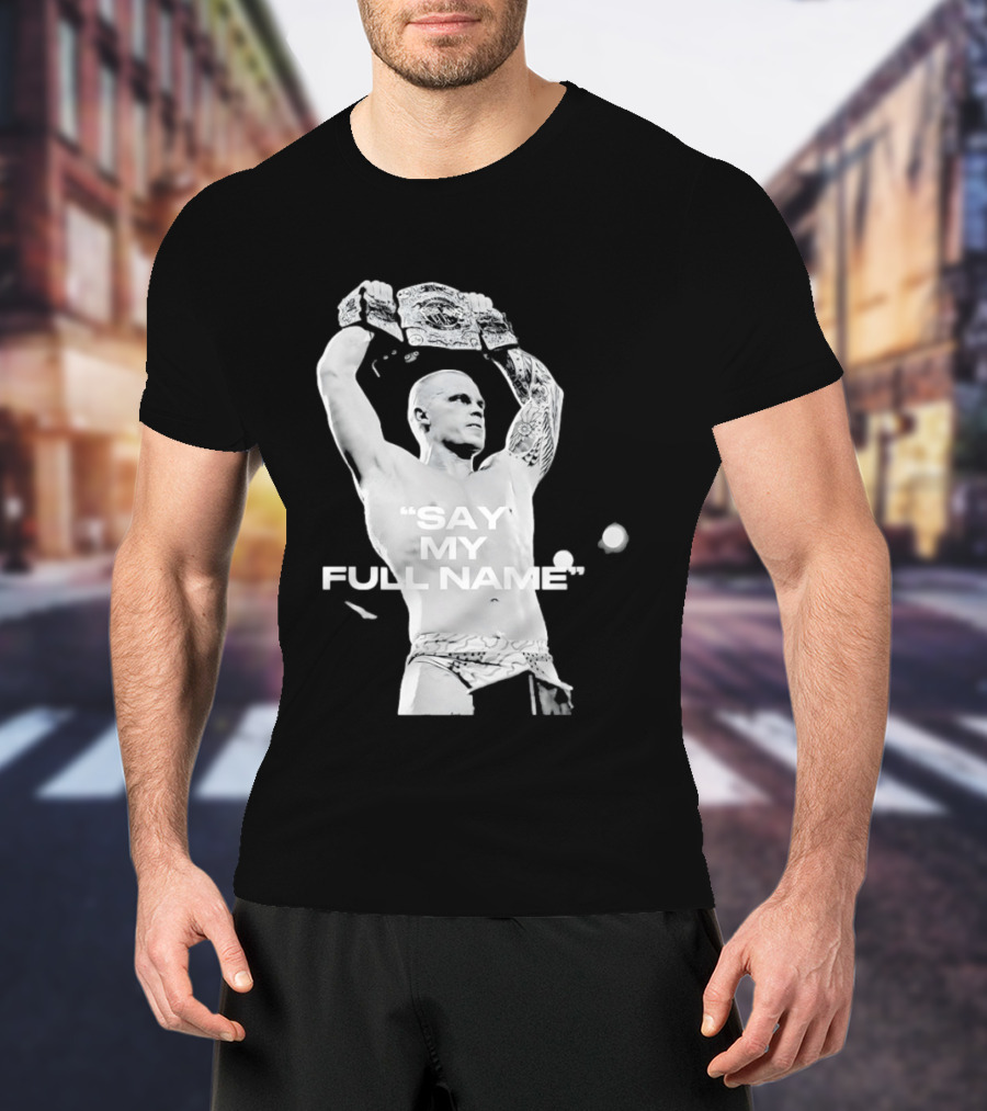 Ilja Dragunov WWE Say My Full Name Wrestling Champion T-Shirt