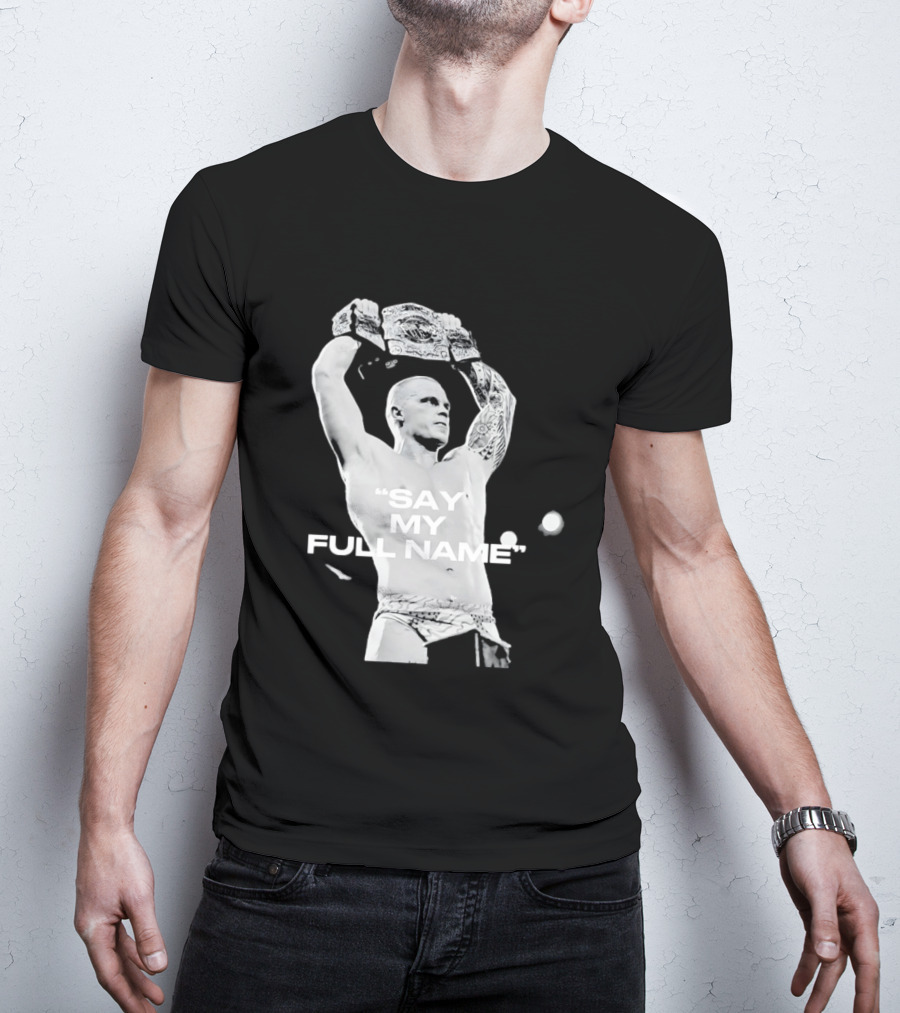 Ilja Dragunov WWE Say My Full Name Wrestling Champion T-Shirt
