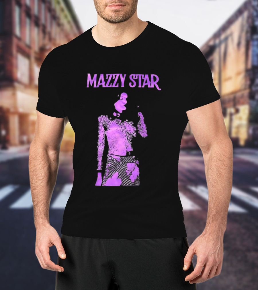 Mazzy Star Hope Sandoval Purple Aesthetic Alternative Rock T-Shirt