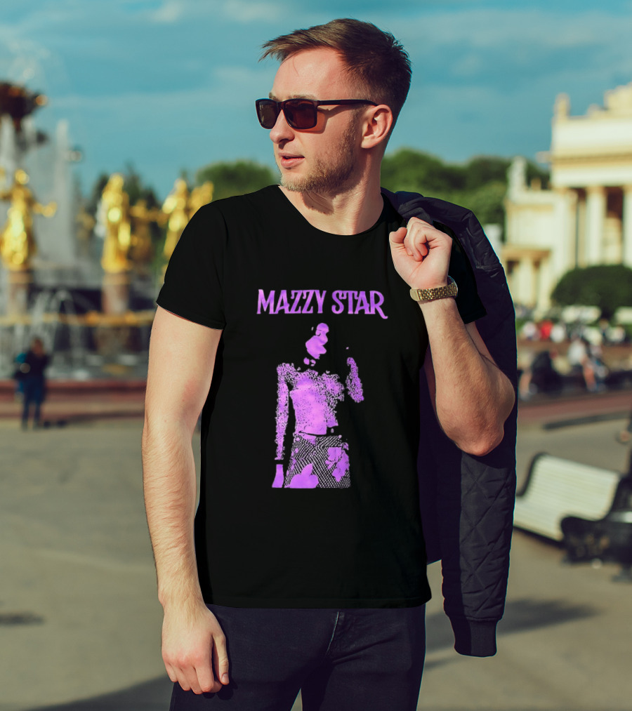 Mazzy Star Hope Sandoval Purple Aesthetic Alternative Rock T-Shirt