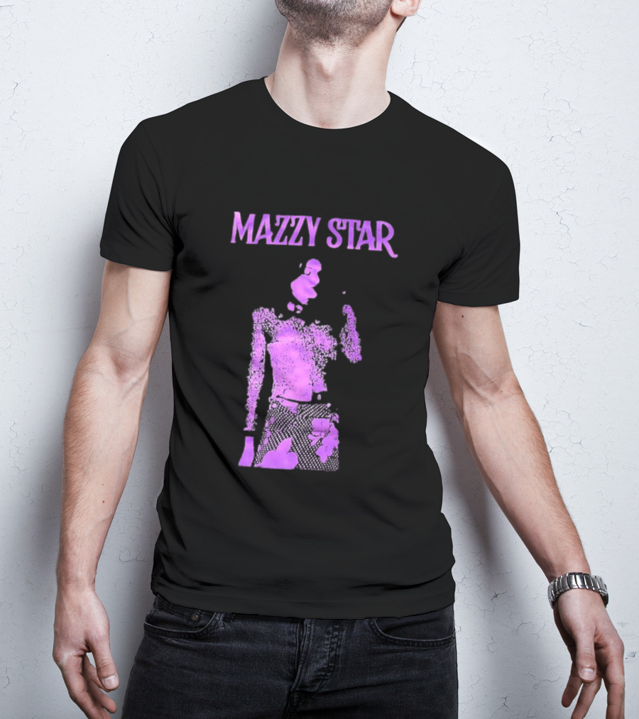 Mazzy Star Hope Sandoval Purple Aesthetic Alternative Rock T-Shirt