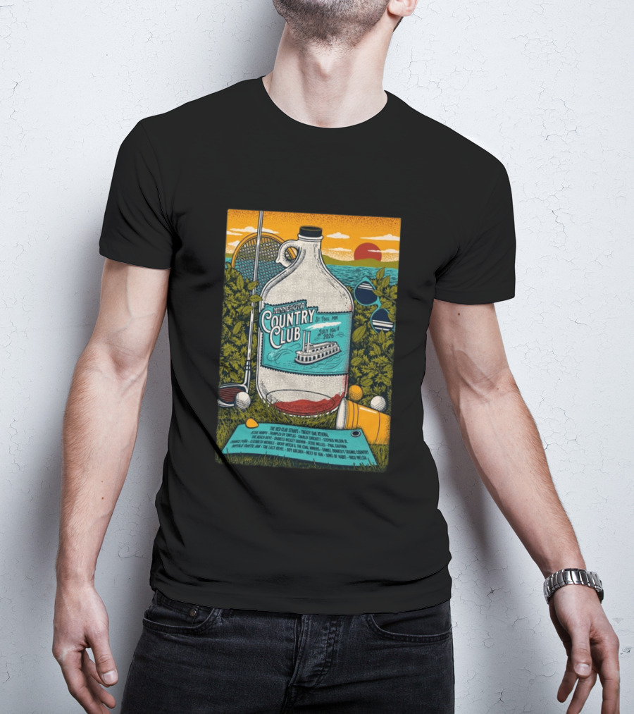 Minnesota Country Club Festival July 10 11 2026 Harriet Island Regional Park St. Paul MN T-Shirt