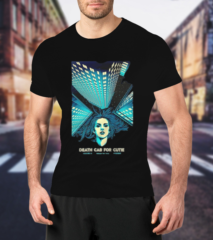 Death Cab For Cutie Uncasville Mohegan Sun Arena 2012 T-Shirt