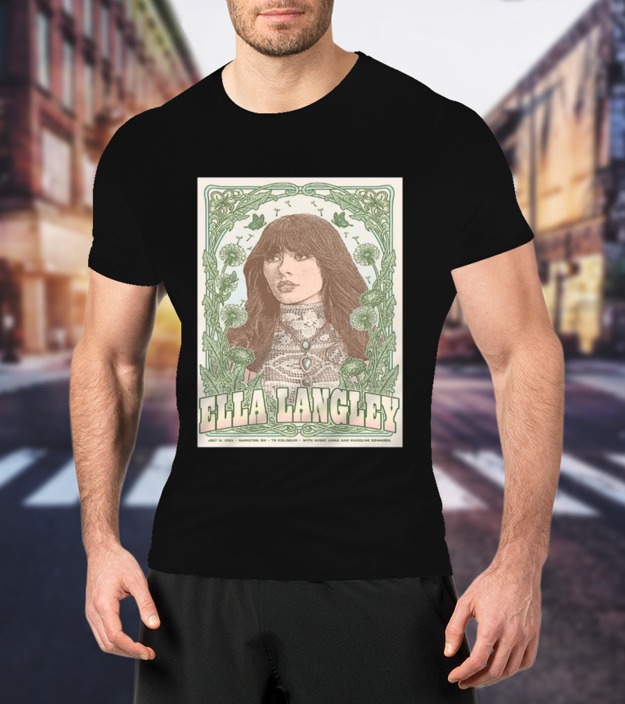 Ella Langley July 16 2026 Hamilton TD Coliseum With Avery Anna Madeline Edwards T-Shirt