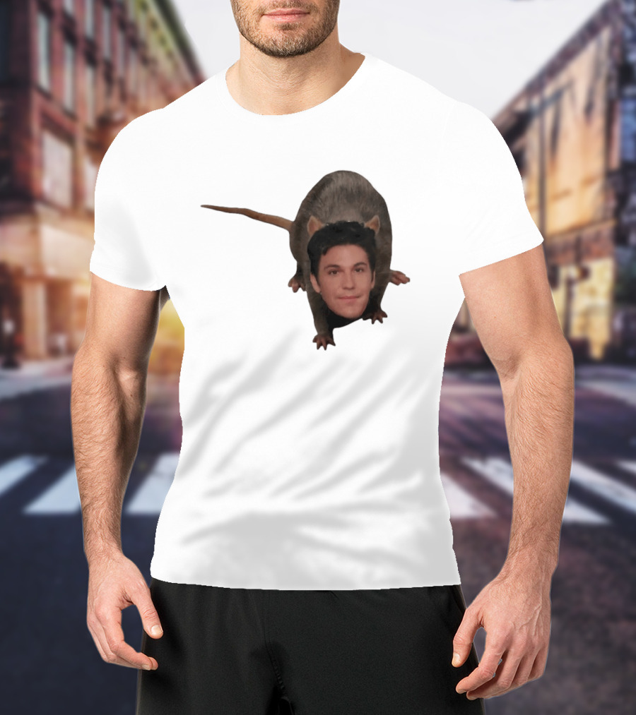 Ben Affleck Rat Meme Face Mashup T-Shirt