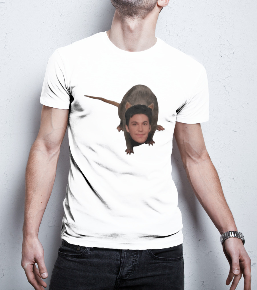 Ben Affleck Rat Meme Face Mashup T-Shirt