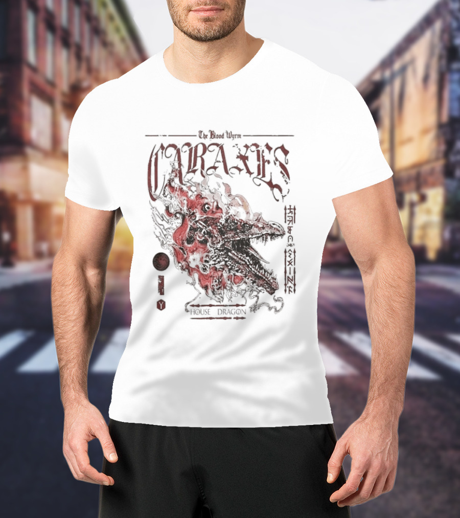 Caraxes House Of The Dragon The Blood Wyrm Fantasy Beast T-Shirt