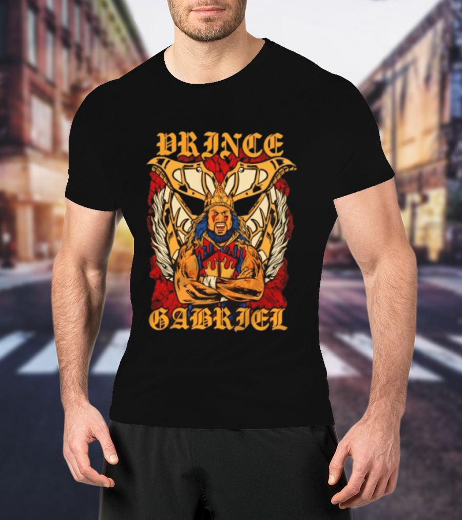 Prince Gabriel WWE Royal Warrior Wings T-Shirt