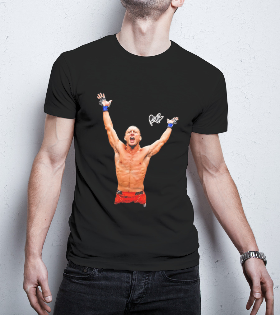 Ryan Hall UFC 2026 Victory Celebration Champion Pose T-Shirt