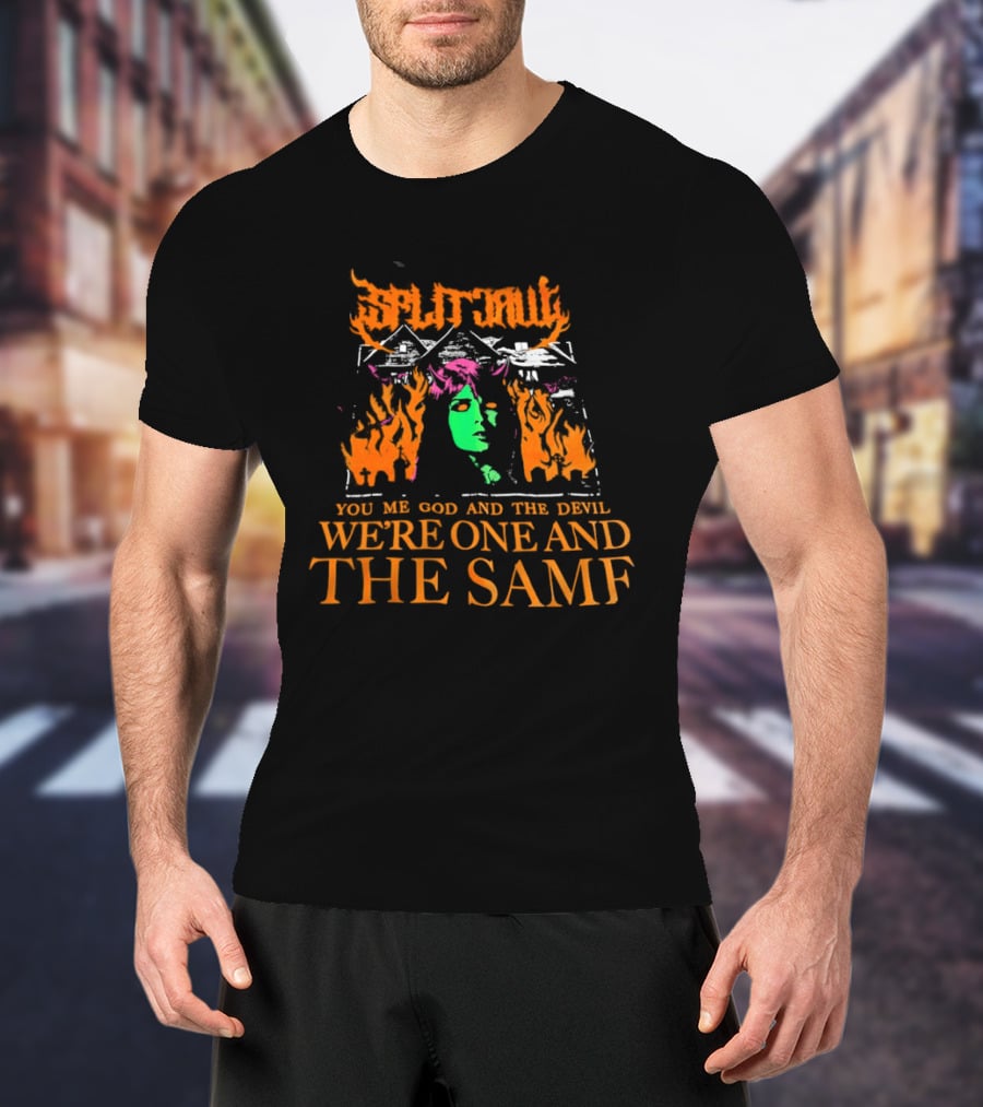 Split Jaw You Me God And The Devil We're One And The Same T-Shirt