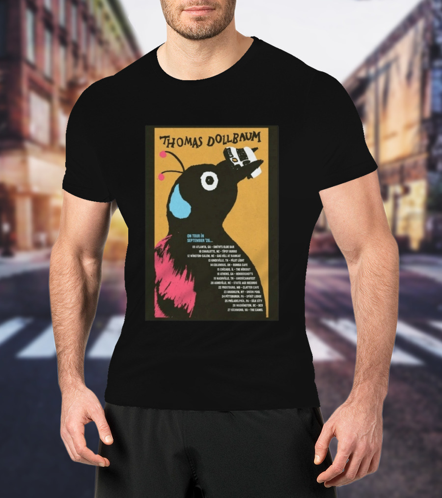 Thomas Dollbaum 2026 Tour September Concert Dates And Cities List T-Shirt