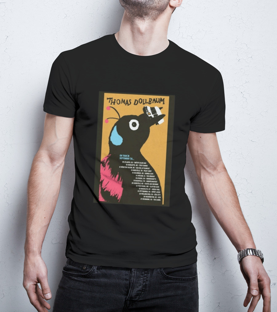 Thomas Dollbaum 2026 Tour September Concert Dates And Cities List T-Shirt