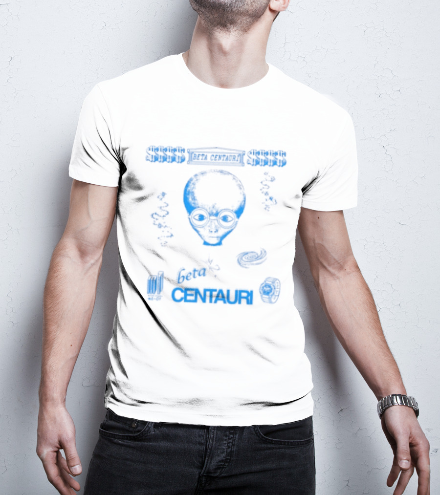 Beta Centauri Mondo Trasho Alien Space Adventure T-Shirt