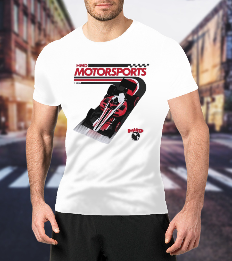 HMD Motorsports Indy NXT 2026 Racing Car T-Shirt