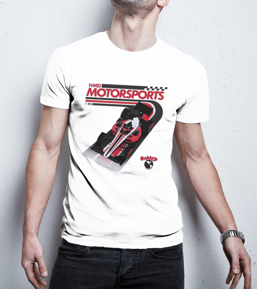 HMD Motorsports Indy NXT 2026 Racing Car T-Shirt