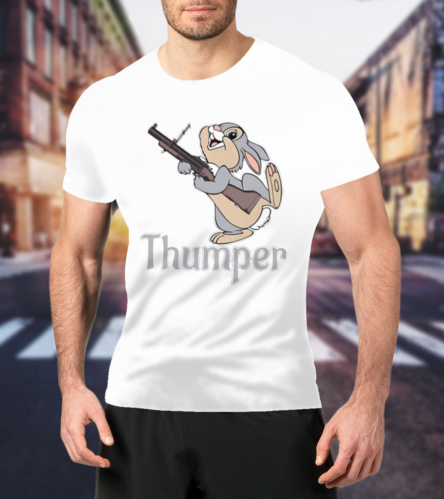 Thumper Rabbit Grenade Launcher Bambi T-Shirt