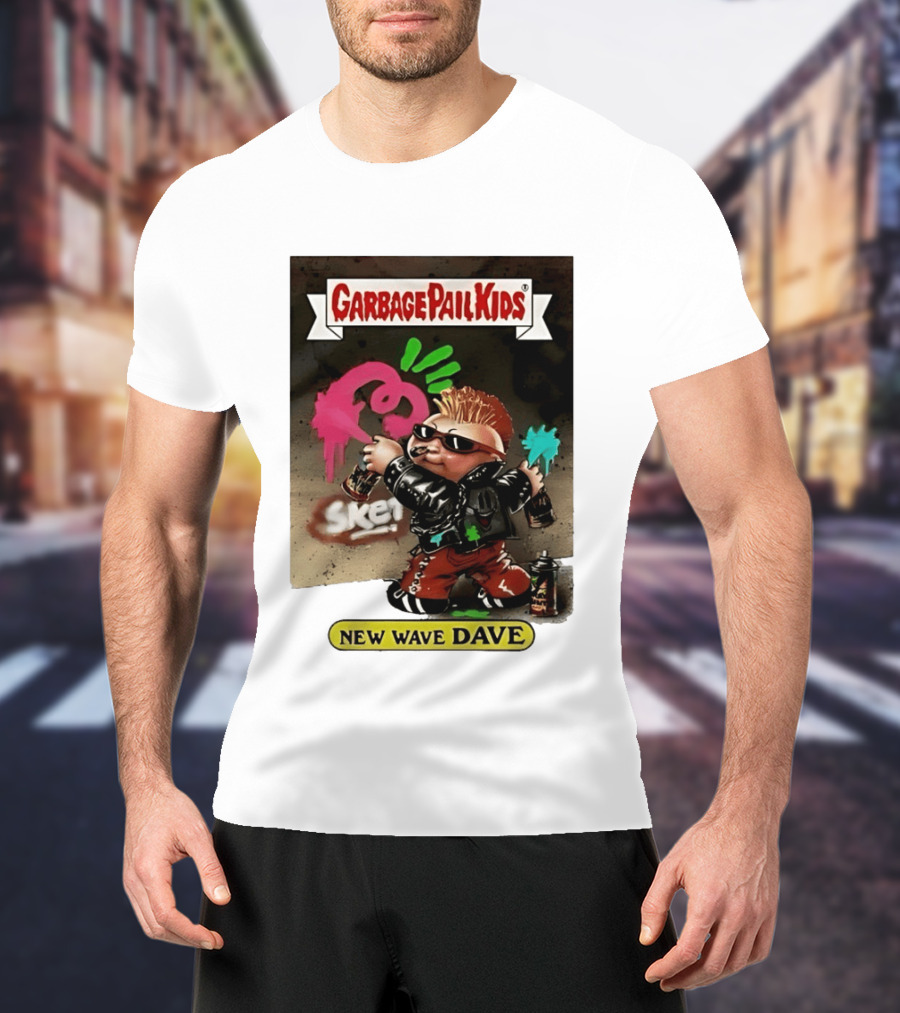 New Wave Dave Garbage Pail Topps T-Shirt