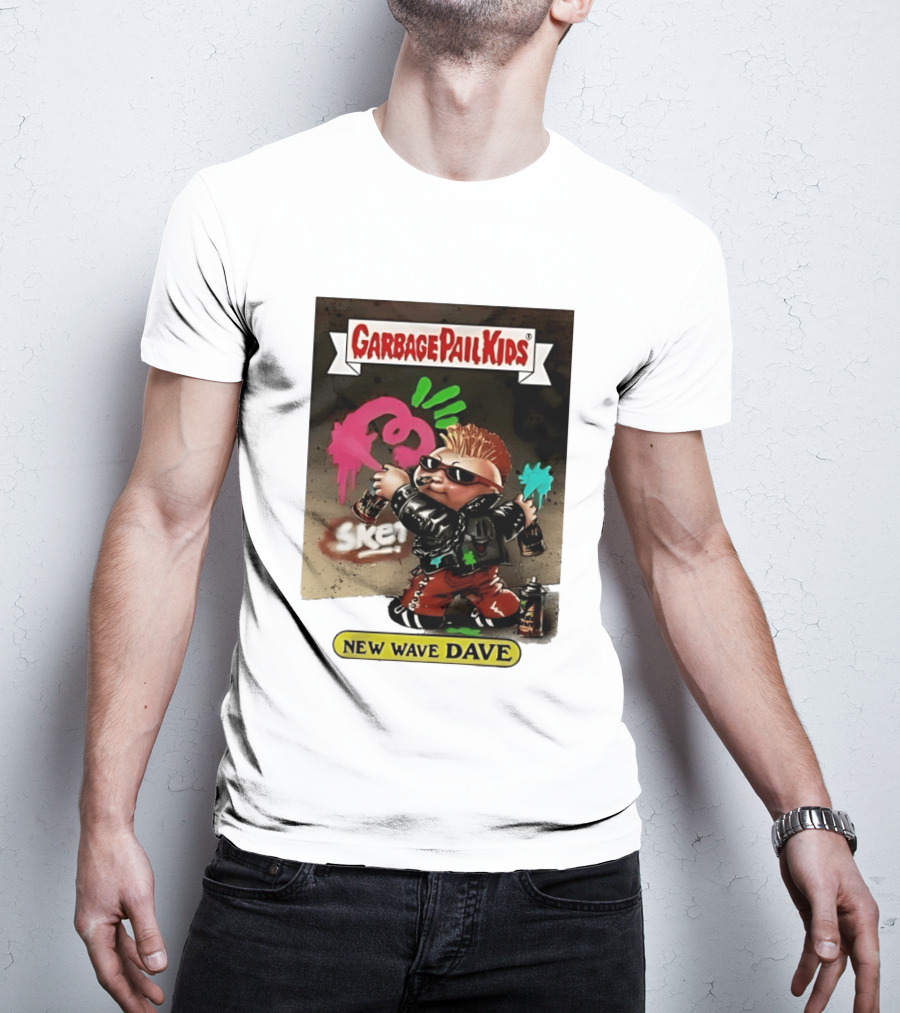 New Wave Dave Garbage Pail Topps T-Shirt