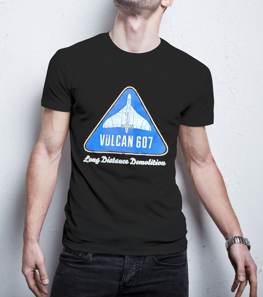 Vulcan 607 Long Distance Demolition Vintage Distressed T-Shirt