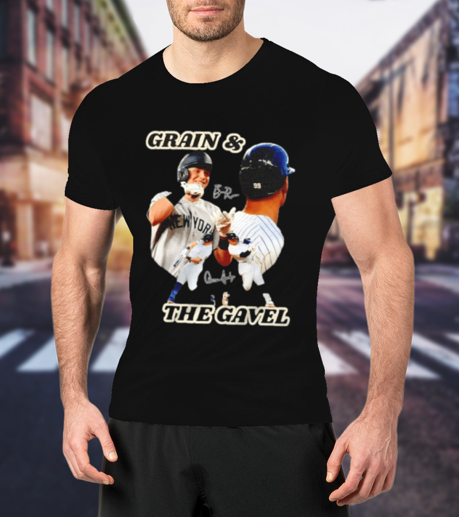 Grain & The Gavel Ben Rice Aaron Judge New York T-Shirt
