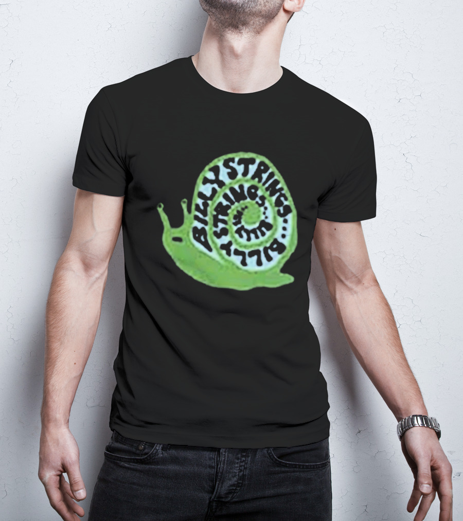 Billy Strings Summer 2026 Tour Snail With Dates T-Shirt