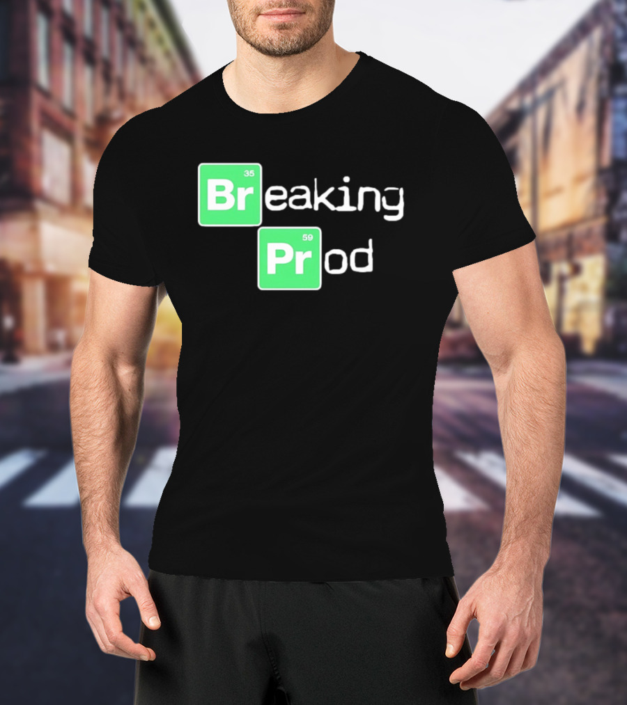 Breaking Prod 35 59 Chemistry T-Shirt
