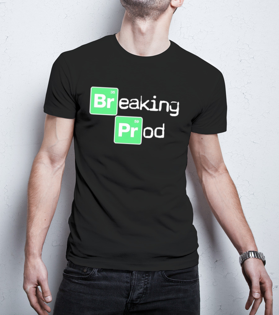 Breaking Prod 35 59 Chemistry T-Shirt