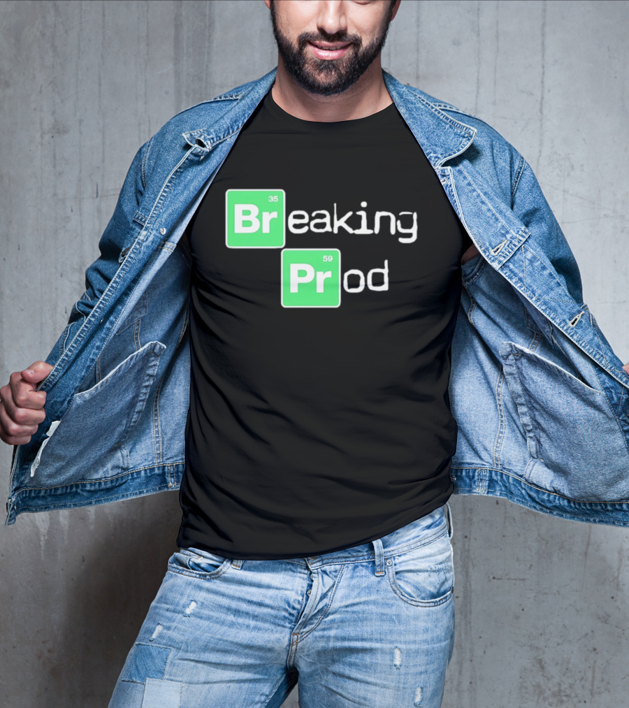 Breaking Prod 35 59 Chemistry T-Shirt