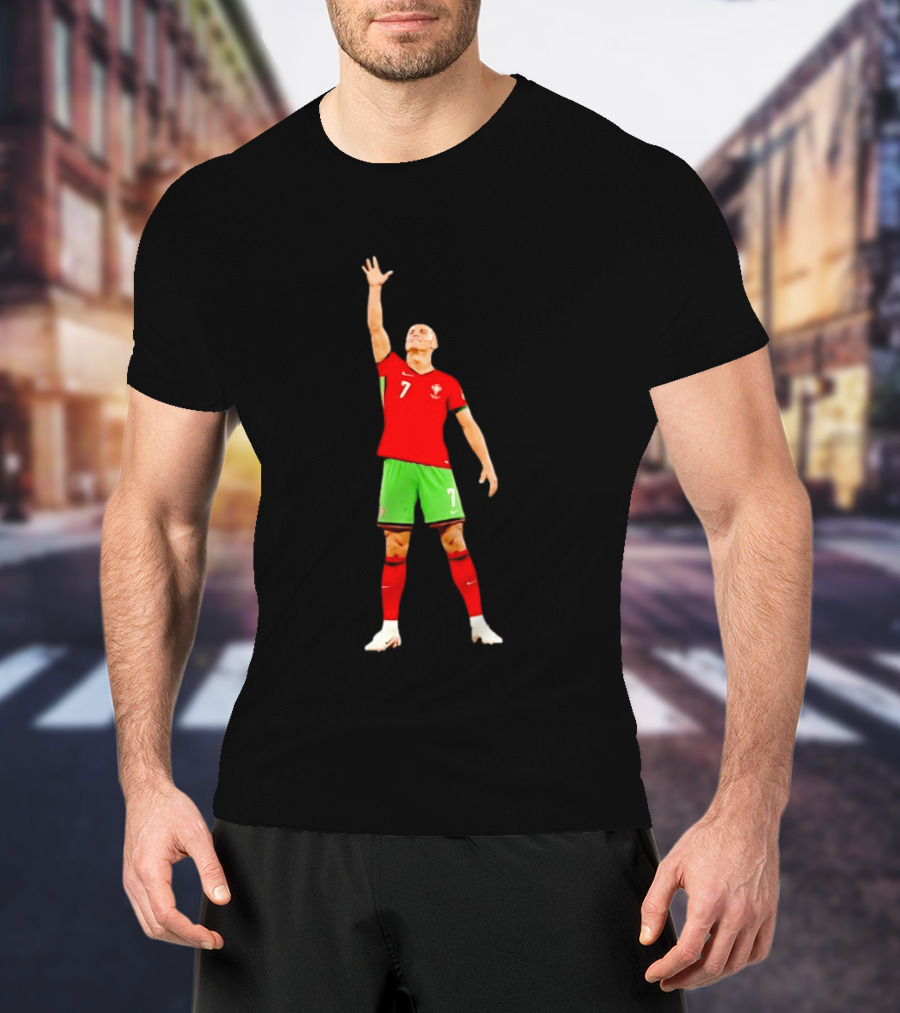 Cristiano Ronaldo 7 Portugal National Team Soccer Jersey T-Shirt