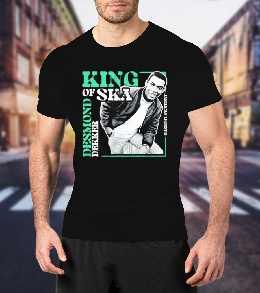Desmond Dekker King Of Ska Jamaican Legends T-Shirt