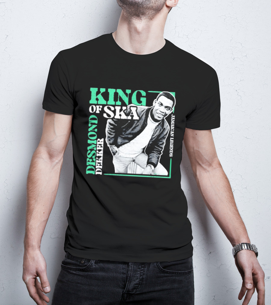 Desmond Dekker King Of Ska Jamaican Legends T-Shirt