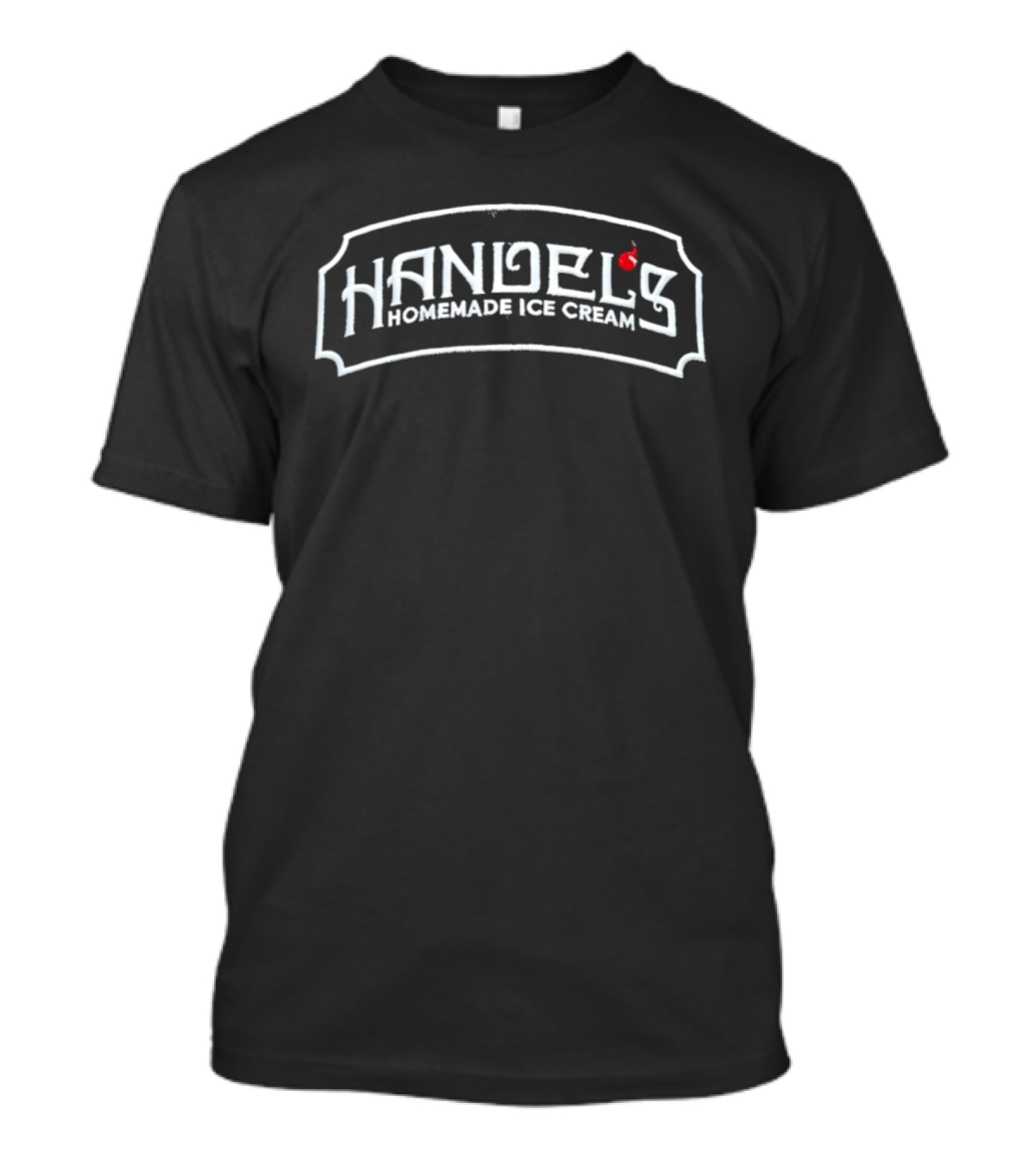 Handel's Homemade Ice Cream Red Cherry Emblem Cap T-Shirt